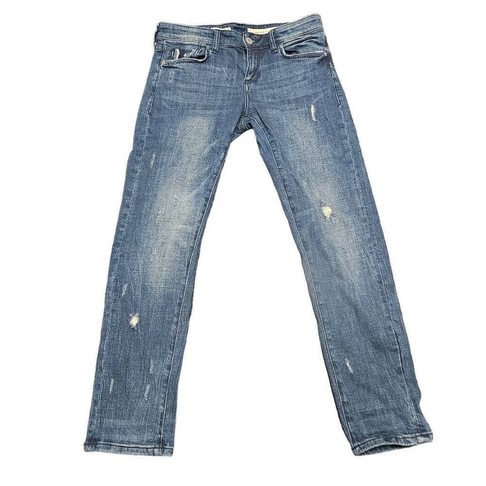 Pilcro and letterpress slim boyfriend jeans